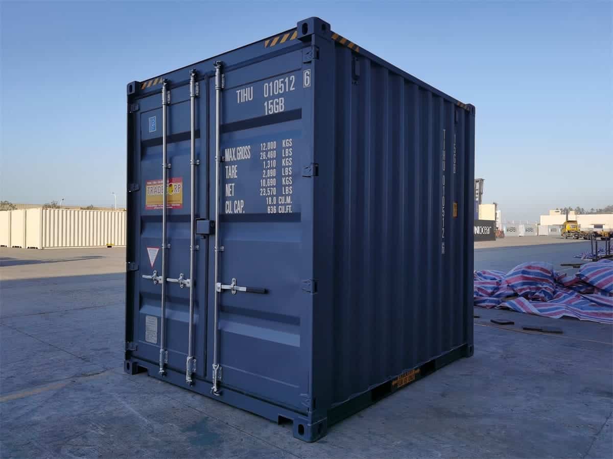 Contenedor marítimo 10′ High Cube – Nuevo
