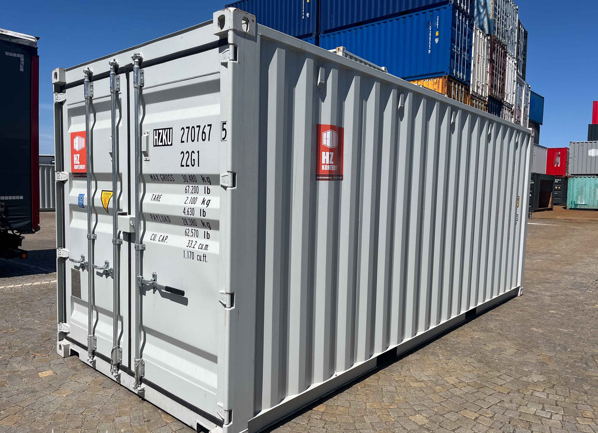Contenedor marítimo 20′ IICL 6 EOD – 270 767-5, nuevo gris claro estándar