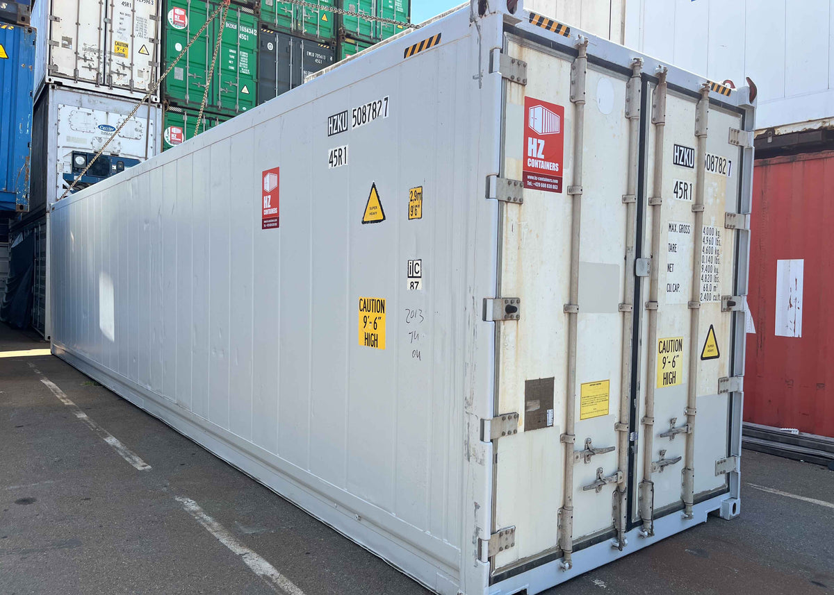 Contenedor marítimo frigorífico/congelado 40’HC Reefer – Thermo King MP4000 usado – 508 782-7