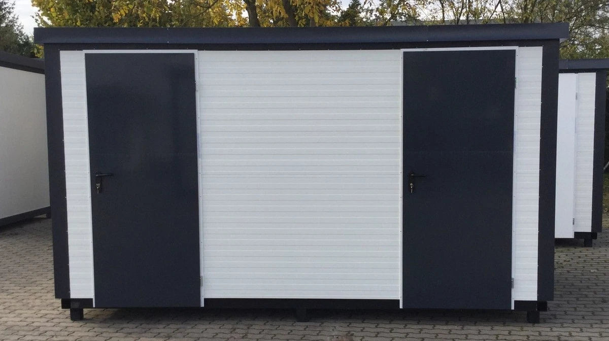 Contenedor sanitario 4,00 × 2,00 m con Baño
