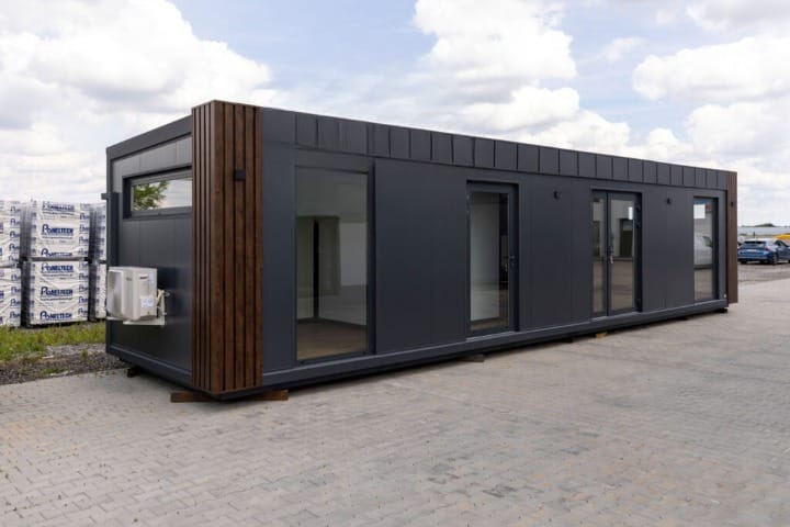 Contenedor vivienda 12 × 3 m