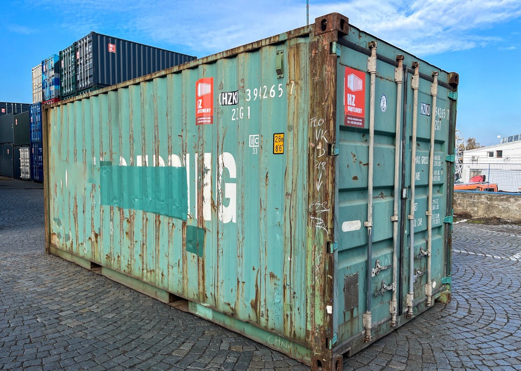 Contenedor marítimo de 20 pies usado – HZKU 394 265-7