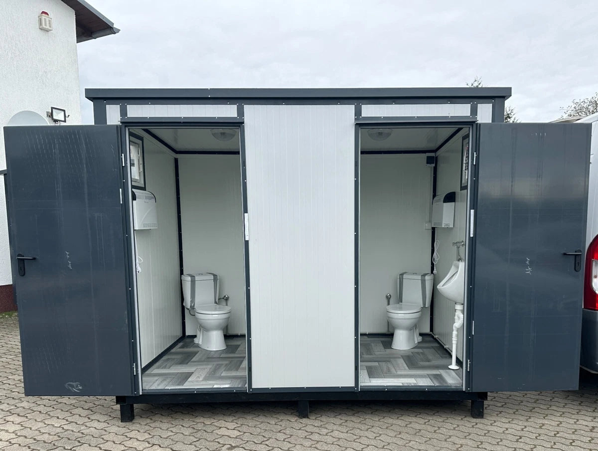 Cabina Sanitaria Doble 3 × 2 m
